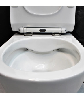 Инсталляция GROHE Rapid SL 38772001+ Унитаз подвесной DUSEL AREZ + Сидение Slim Soft-Close + Панель смыва Grohe Skate Cosmopolitan (928802)