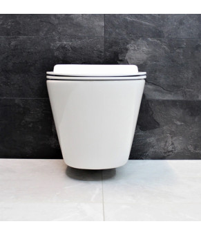 Инсталляция GROHE Rapid SL 38772001+ Унитаз подвесной DUSEL AREZ + Сидение Slim Soft-Close + Панель смыва Grohe Skate Cosmopolitan (928802)