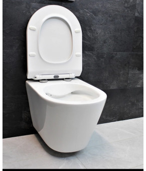 Инсталляция GROHE Rapid SL 38772001+ Унитаз подвесной DUSEL AREZ + Сидение Slim Soft-Close + Панель смыва Grohe Skate Cosmopolitan (928802)