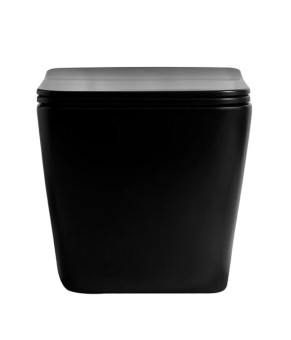 Инсталляция  GROHE Rapid SL 38772001+ Подвесной унитаз DUSEL CUBIS BLACK Matt+ Сидение Slim Soft-Close + Панель смыва Grohe Skate Cosmopolitan (928804)