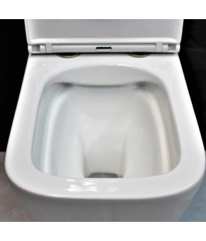 Инсталляция GROHE Rapid SL 38772001+ Унитаз подвесной DUSEL IVIA+ Сидение Slim Soft-Close + Панель смыва Grohe Skate Cosmopolitan (928806)