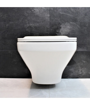 Инсталляция  GROHE Rapid SL 38772001+ Унитаз подвесной DUSEL LEXI DWHT10201330+ Сидение Slim Soft-Close + Панель смыва Grohe Skate Cosmopolitan (928808)