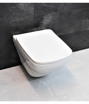 Инсталляция  GROHE Rapid SL 38772001+ Унитаз подвесной DUSEL LEXI DWHT10201330+ Сидение Slim Soft-Close + Панель смыва Grohe Skate Cosmopolitan (928808)