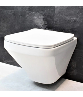 Инсталляция  GROHE Rapid SL 38772001+ Унитаз подвесной DUSEL LEXI DWHT10201330+ Сидение Slim Soft-Close + Панель смыва Grohe Skate Cosmopolitan (928808)