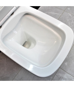 Инсталляция  GROHE Rapid SL 38772001+ Унитаз подвесной DUSEL LEXI DWHT10201330+ Сидение Slim Soft-Close + Панель смыва Grohe Skate Cosmopolitan (928808)