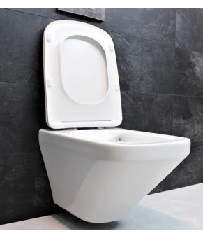 Инсталляция  GROHE Rapid SL 38772001+ Унитаз подвесной DUSEL LEXI DWHT10201330+ Сидение Slim Soft-Close + Панель смыва Grohe Skate Cosmopolitan (928808)