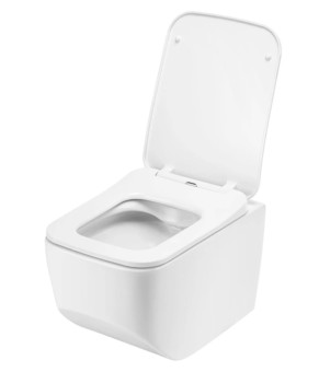 Инсталляция GROHE Rapid SL 38772001+ Унитаз подвесной DUSEL LUNAR+ Сидение Slim Soft-Close + Панель смыва Grohe Skate Cosmopolitan (928809)