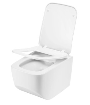Инсталляция GROHE Rapid SL 38772001+ Унитаз подвесной DUSEL LUNAR+ Сидение Slim Soft-Close + Панель смыва Grohe Skate Cosmopolitan (928809)