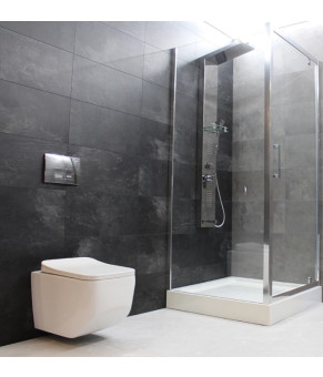 Инсталляция GROHE Rapid SL 38772001+ Унитаз подвесной DUSEL LUNAR+ Сидение Slim Soft-Close + Панель смыва Grohe Skate Cosmopolitan (928809)