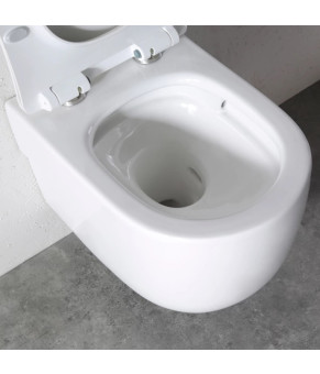 Инсталляция GROHE Rapid SL 38772001+ Унитаз подвесной DUSEL VORTEX + Сидение Slim Soft-Close + Панель смыва Grohe Skate Cosmopolitan (928812)