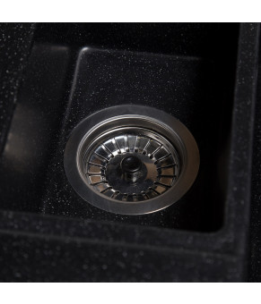 Кухонная мойка Romzha Jorum 78D Antracit (901) двойная гранитная