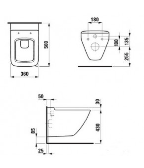 Унитаз LAUFEN PALACE H8207000000001 