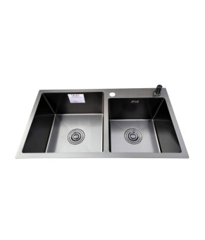 Кухонна мийка Romzha Arta U-730D BL