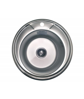 Круглая кухонная мойка Romzha Sorin Satin Ø 49 см (RO47127)