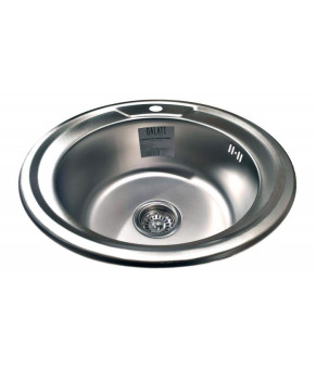 Круглая кухонная мойка Romzha Sorin Satin Ø 49 см (RO47127)