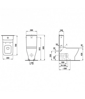 Унітаз Laufen Palace H8247060000001