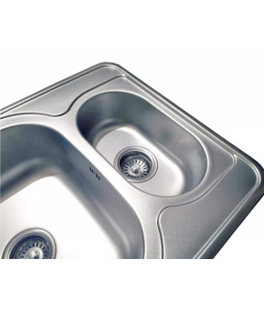 Кухонна мийка Romzha Fifika 1.5C Satin