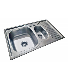 Кухонна мийка Romzha Petrika 1.5C Satin