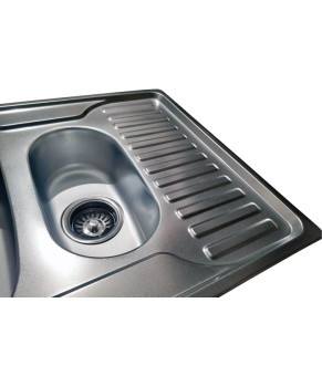 Кухонна мийка Romzha Petrika 1.5C Satin