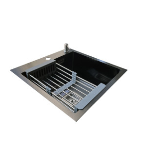 Кухонна мийка Romzha Arta Nova U-450 BL