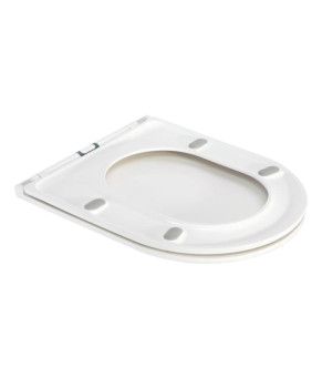 Унитаз подвесной Qtap Scorpio Ultra Quiet безободковый с сиденьем Soft-close (QT14332380AW)