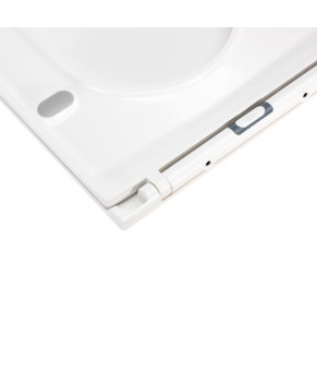 Унитаз подвесной Qtap Scorpio Ultra Quiet безободковый с сиденьем Soft-close (QT14332380AW)