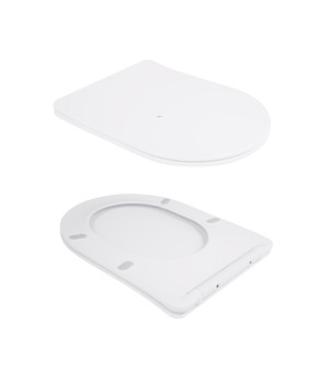 Унитаз подвесной Qtap Scorpio Ultra Quiet безободковый с сиденьем Soft-close (QT14332380AW)