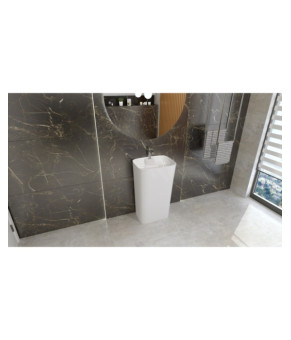 Умивальник Lavita Iva 50x38,5x86 окремостоячий, білий (5900378308096)