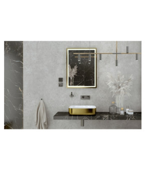 Умивальник Lavita Galera Brushed Gold 50,5x40 накладний (5900378325741)