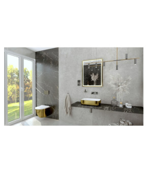 Умивальник Lavita Galera Brushed Gold 50,5x40 накладний (5900378325741)