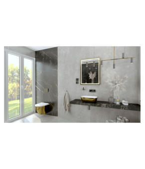 Умивальник Lavita Costa Brushed Gold 46x32,5 накладний (5900378325758)