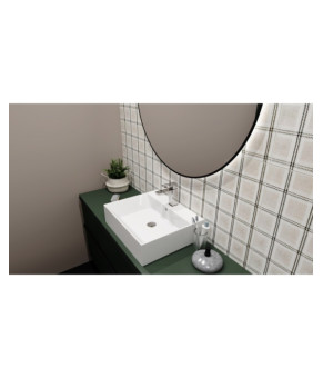 Умивальник Lavita Vista 51x43 накладний, білий (5900378301554)