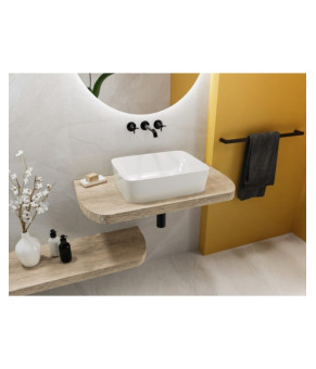 Умивальник Lavita Luneza Grande 51,5x41 накладний, білий (5900378301585)