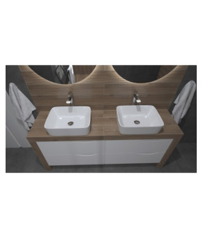 Умивальник Lavita Luneza Grande 51,5x41 накладний, білий (5900378301585)