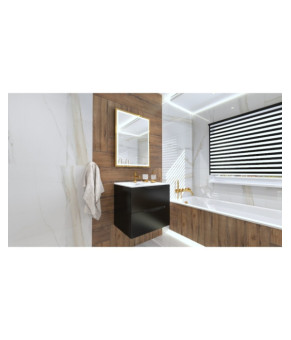 Тумбочка підвісна Lavita Kolorado Black Mat 60 (5900378324720)