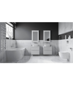 Дзеркало Lavita Eufeme 55x90, з підсвіткою (5908211499581)