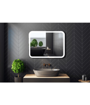 Дзеркало Lavita Iris 80x60, з підсвіткою (5908211499598)