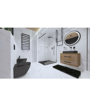Рушникотримач Lavita Mindoro 1200x450 black (5908211470351)