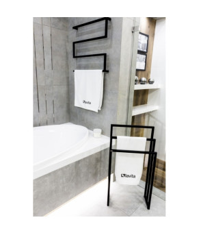Рушникотримач Lavita Seram 850x800 black (5908211470504)