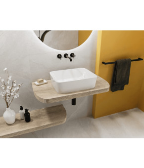 Рушникотримач Lavita Nias 640x70 black (5908211470375)