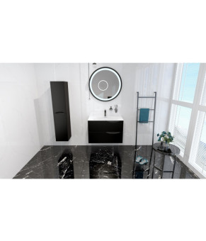 Рушникотримач Lavita Bohol 1440x450 black (5908211470382)