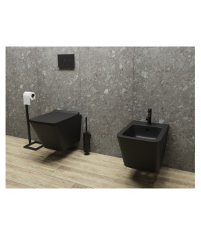 Біде Lavita Lago Black 48,5x34 підвісне (5900378310617)