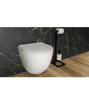 Папероутримувач Lavita Panay 70x20 black (5908211470344)
