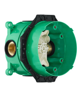 Комплект для душа скрытого монтажа HANSGROHE EcoSmart 230 Vernis Shape 6 в 1 20230004 черный матовый