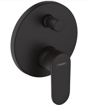 Комплект для душу прихованого монтажу HANSGROHE EcoSmart 200 Vernis Blend 6 в 1 20230002 чорний матовий