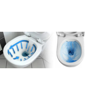 Унітаз Rea Lars rimless підвісний, сидіння дюропласт (REA-C9500)