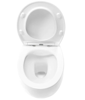 Унітаз Rea Lars rimless підвісний, сидіння дюропласт (REA-C9500)