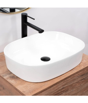 Умивальник Rea Angie 52x38 білий (REA-U4121)
