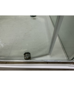 Душевой бокс Veronis BN-4-100 white (CHROME) 100х100х220 VE-BN4100WHITECHR