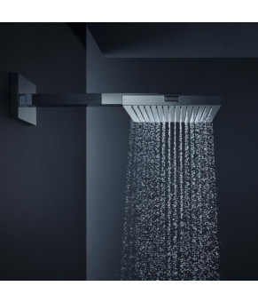 Верхній душ Axor 240х240 1jet з тримачем brushed black chrome (10925340)